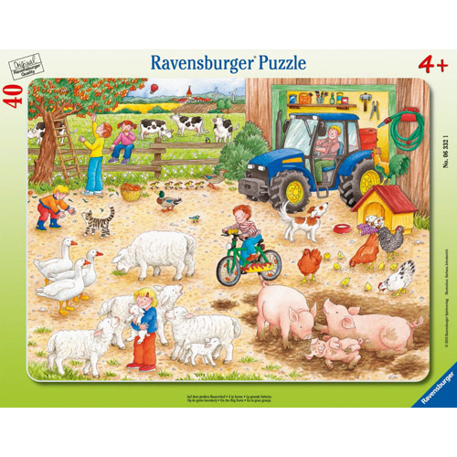 Puzzle la ferma cea mare 40 piese RAVENSBURGER
