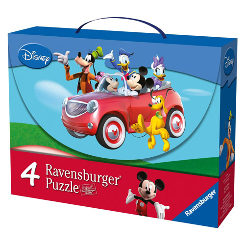 Puzzle Mickey si prietenii 2x25 piese/2x36 piese RAVENSBURGER