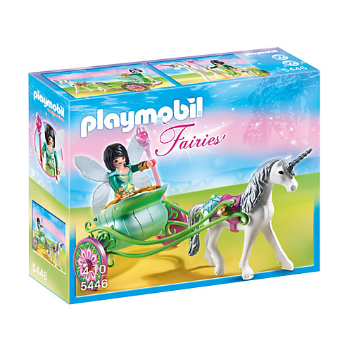 Trasura unicorn si zana fluture PLAYMOBIL Fairies