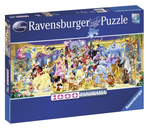 Puzzle personajele Disney 1000 piese RAVENSBURGER