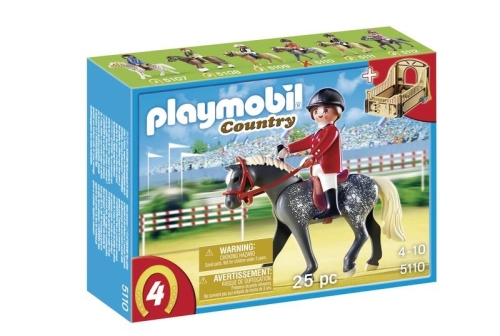 Calaret cu cal si grajd PLAYMOBIL Pony Farm