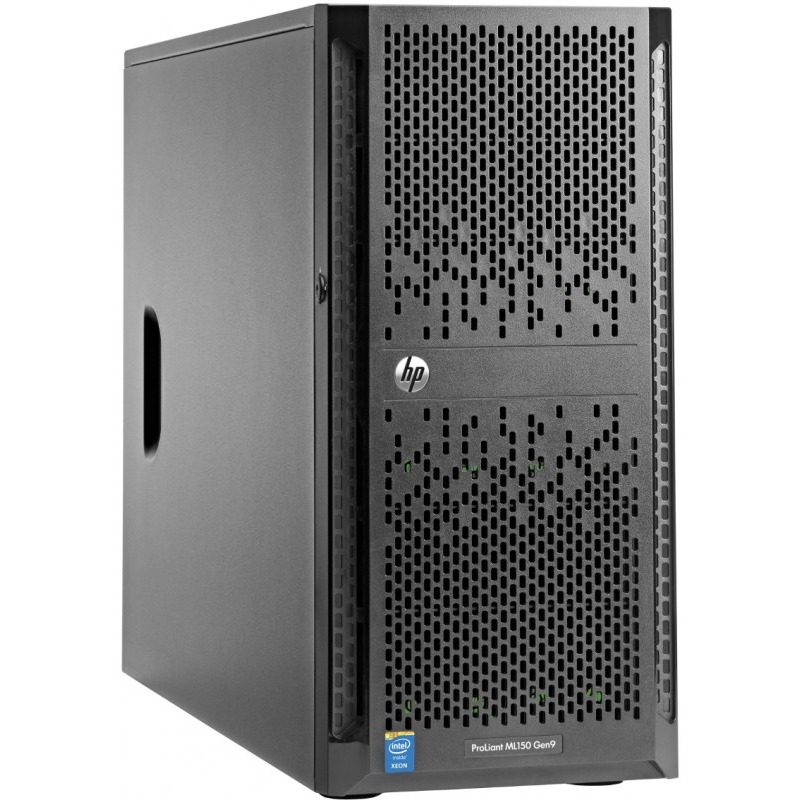 Server HP ProLiant ML150 Gen9 Tower 5U, Procesor Intel® Xeon® E5-2609 v4 1.7GHz Broadwell, 8GB RDIMM DDR4, no HDD, Smart Array B140i, LFF 3.5 inch, PSU 550W