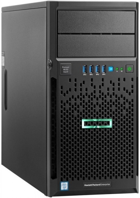 Server HP ProLiant ML30 Gen9, Procesor Intel® Xeon® E3-1220 v5 8M Cache, 3.00 GHz, Skylake, 1x8GB, 2x1TB, 350W PSU