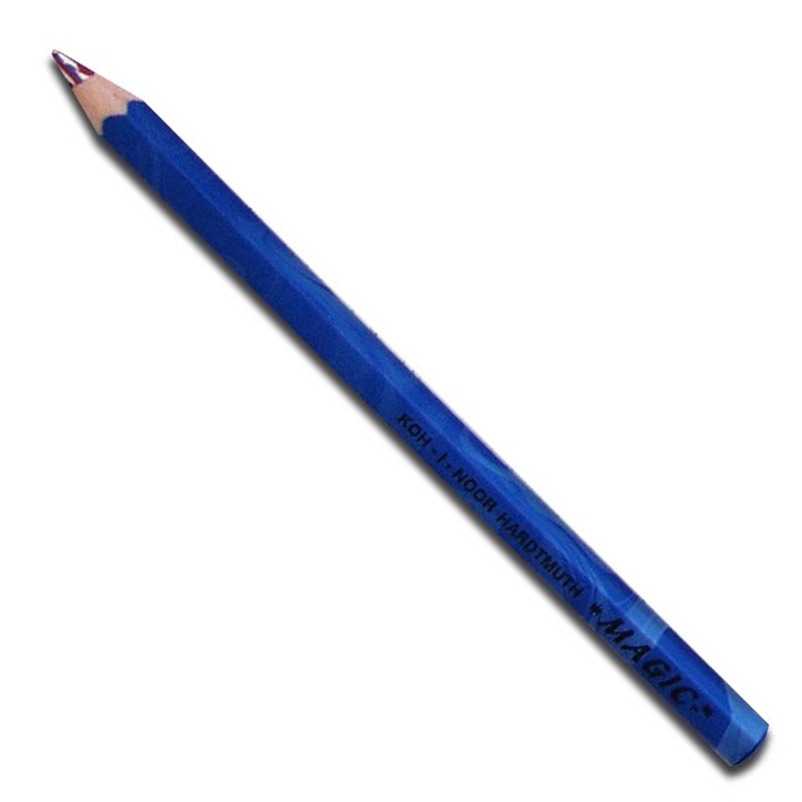 Creion multicolor 3 culori KOH-I-NOOR Magic America Blue
