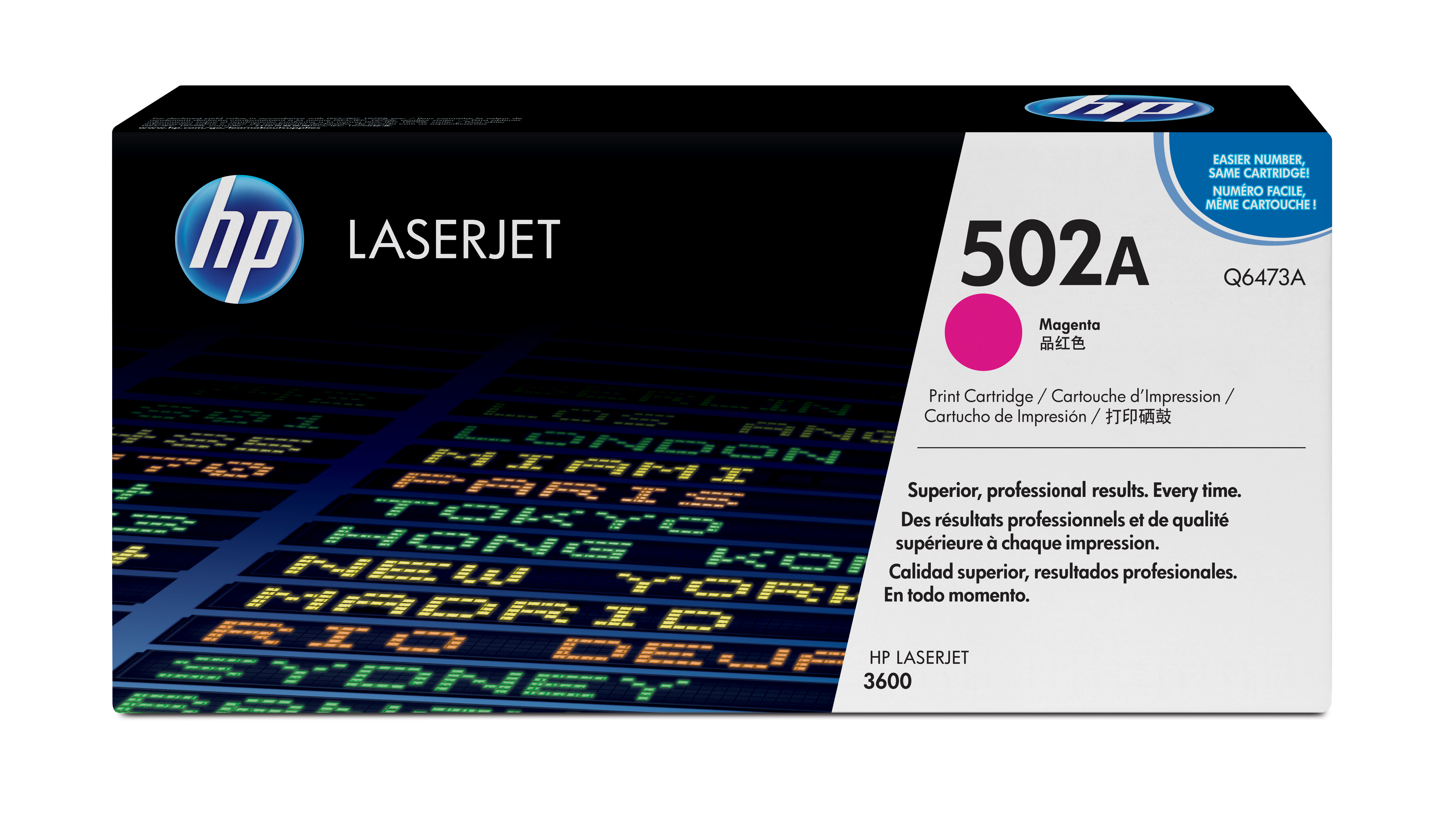 Toner, magenta, Nr. 502A, HP Q6473A