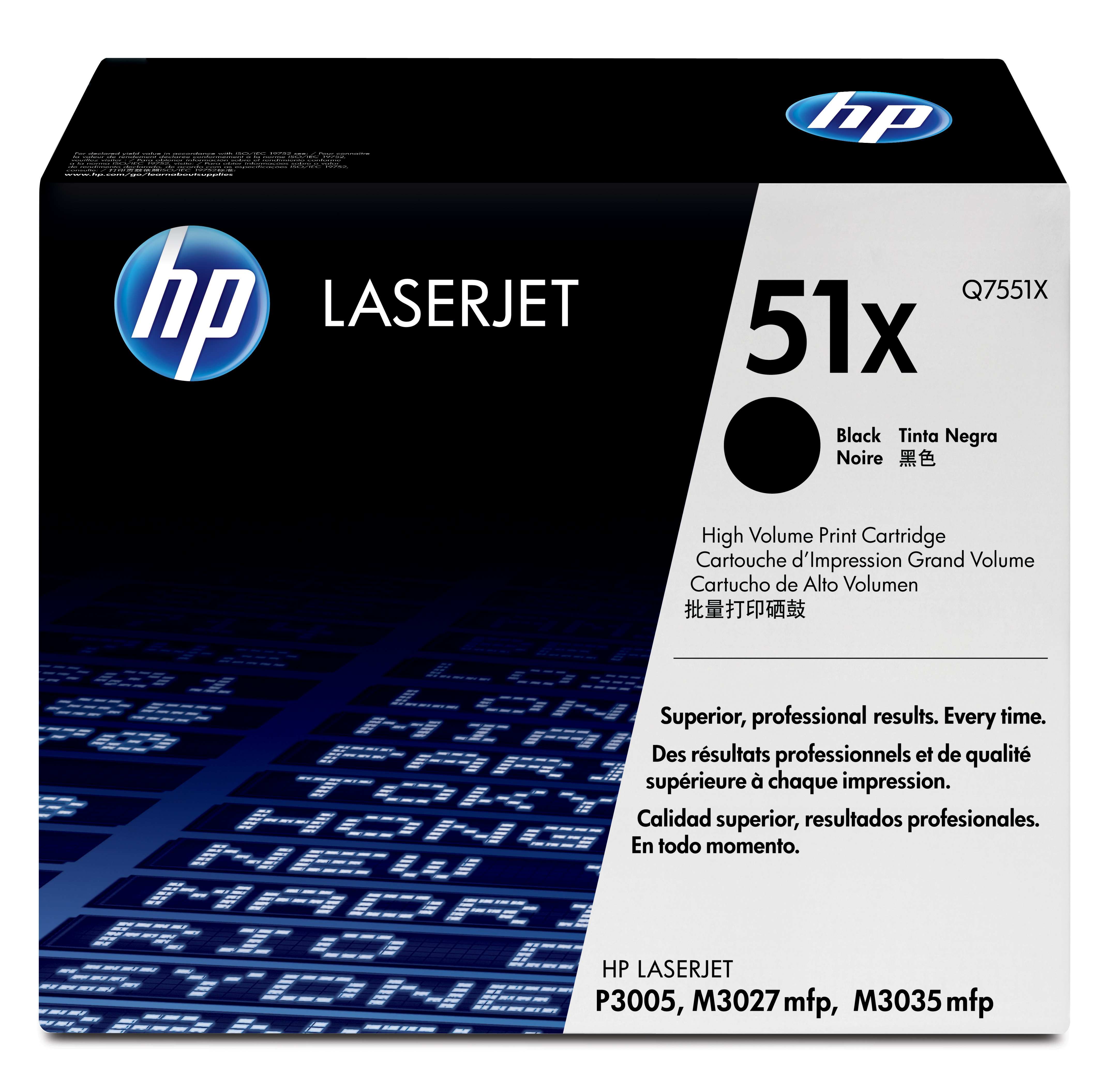 Toner, black, Nr. 51X, HP Q7551X