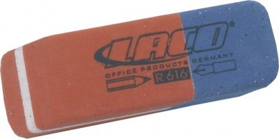 Radiera pt. creion si cerneala, 35 x 14 x 8mm, LACO R616
