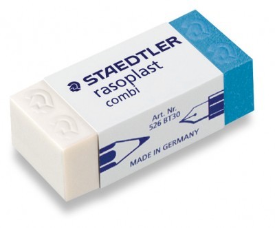 Radiera pt. creion si cerneala, 43 x 19 x 13mm, STAEDTLER rasoplast combi