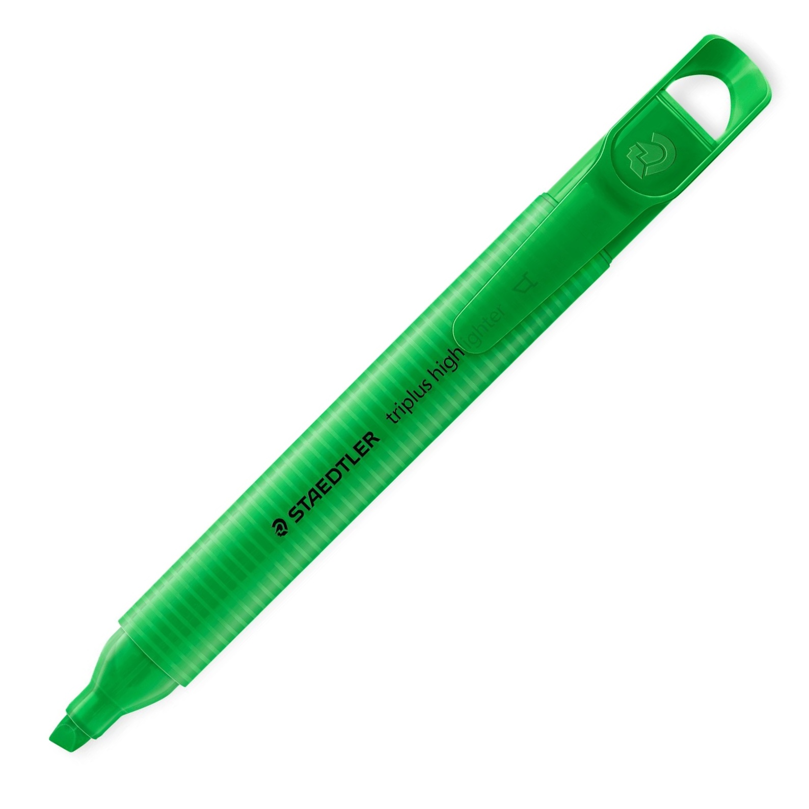 Textmarker triplus, varf tesit, 2-5 mm, verde, STAEDTLER