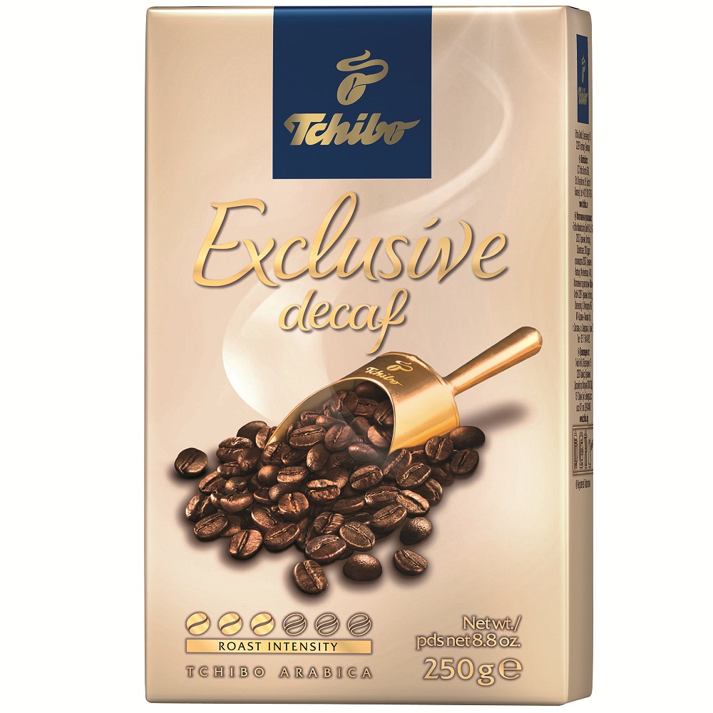 Cafea prajita si macinata decofeinizata, 250g, TCHIBO Exclusive