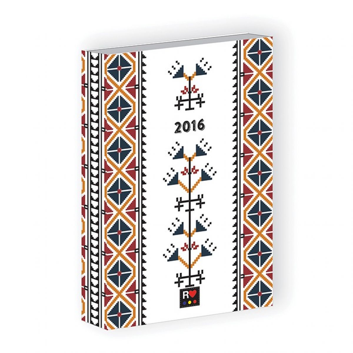 Agenda saptamanala, A4, 128 pagini, PIGNA Ethno 2016