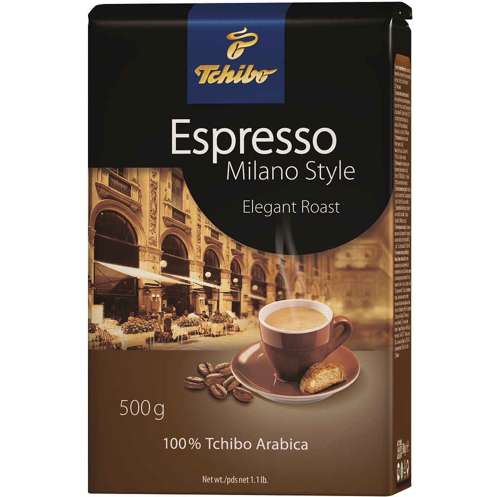 Cafea boabe, 500g, TCHIBO Espresso Milano Style