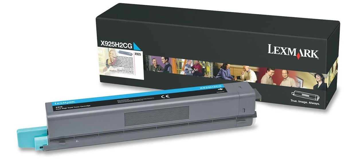 Toner, cyan, LEXMARK X925H2CG