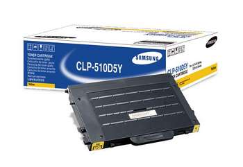 Toner, yellow, SAMSUNG CLP510D5Y