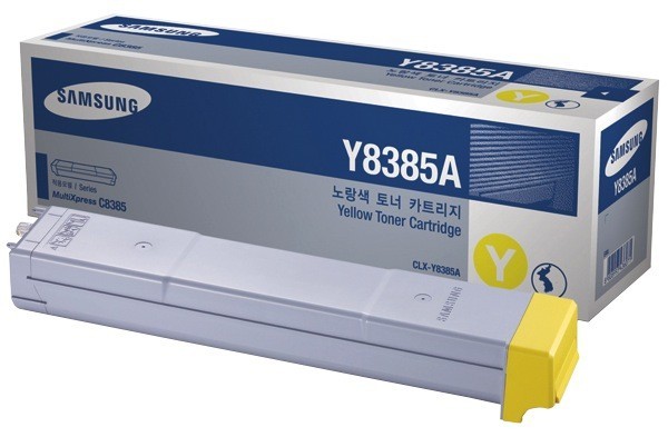 Toner, yellow, SAMSUNG CLX-Y8385A