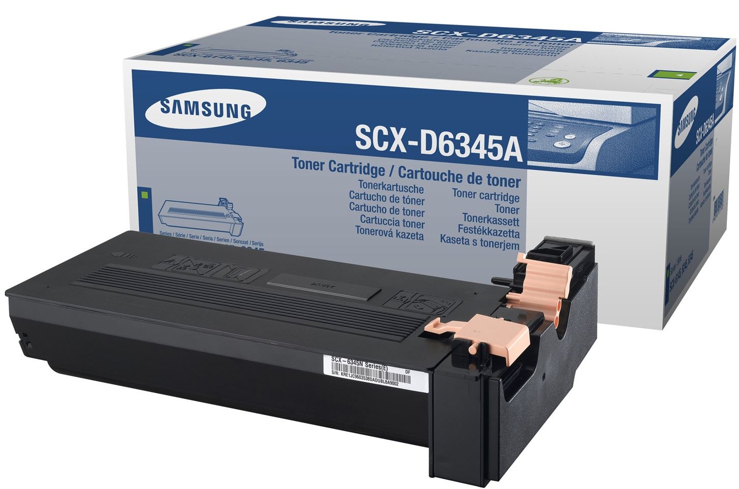 Toner, black, SAMSUNG SCX-D6345A