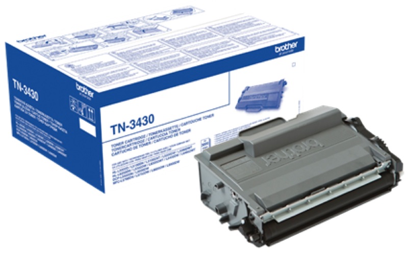 Toner, Black, BROTHER TN3430