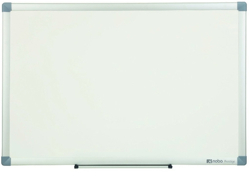 Tabla magnetica - whiteboard, rama aluminiu, 150 x 100cm, NOBO Prestige