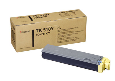 Toner, yellow, 8000 pagini, KYOCERA TK-510Y