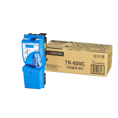 Toner, Cyan, KYOCERA TK-820C