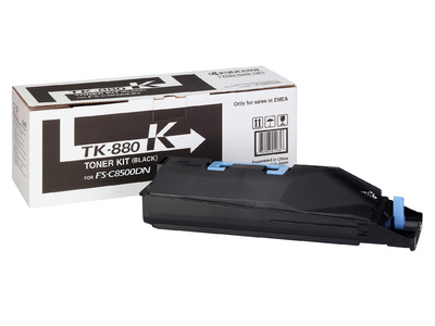 Toner, Black, KYOCERA TK-880K