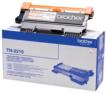 Toner, black, BROTHER TN2210