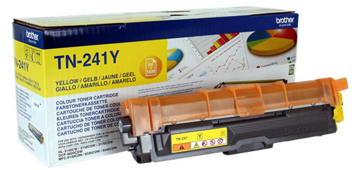 Toner, yellow, BROTHER TN241Y