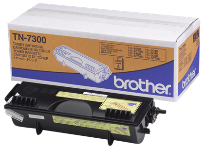 Toner, black, BROTHER TN7300