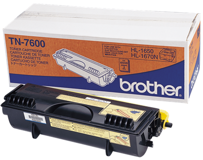 Toner, black, BROTHER TN7600