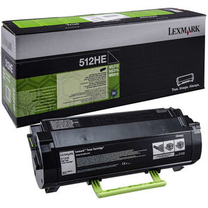 Toner, Black, LEXMARK 51F2H0E