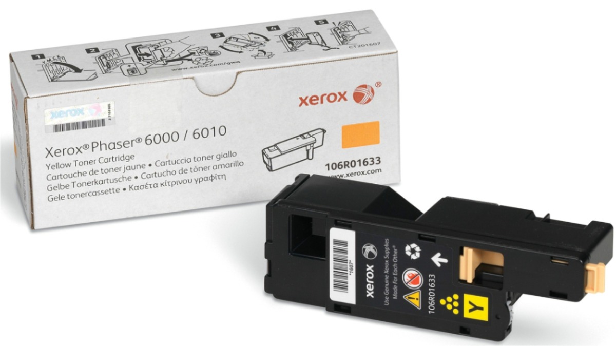 Toner, yellow, XEROX 106R01633