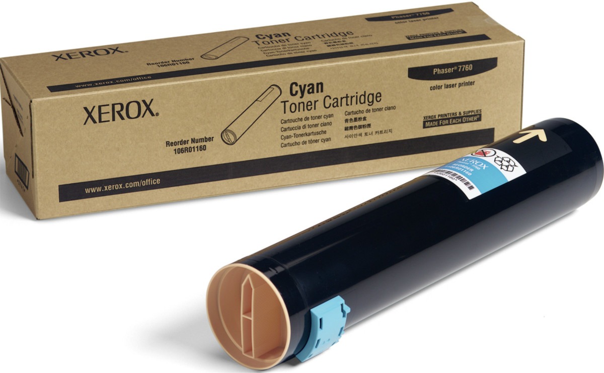 Toner, cyan, XEROX 106R01160