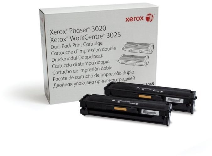 Toner, black, 2 buc./set, XEROX 106R03048