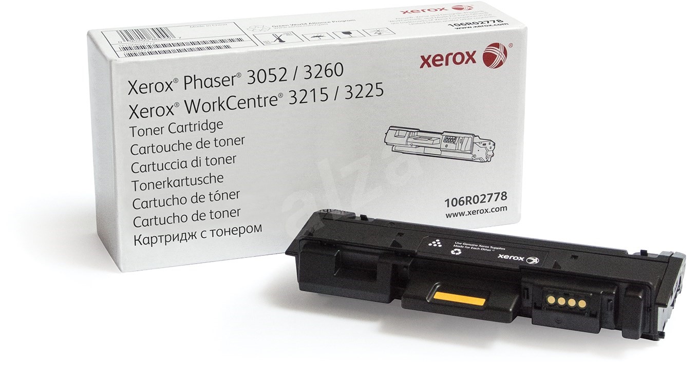 Toner, black, XEROX 106R2778