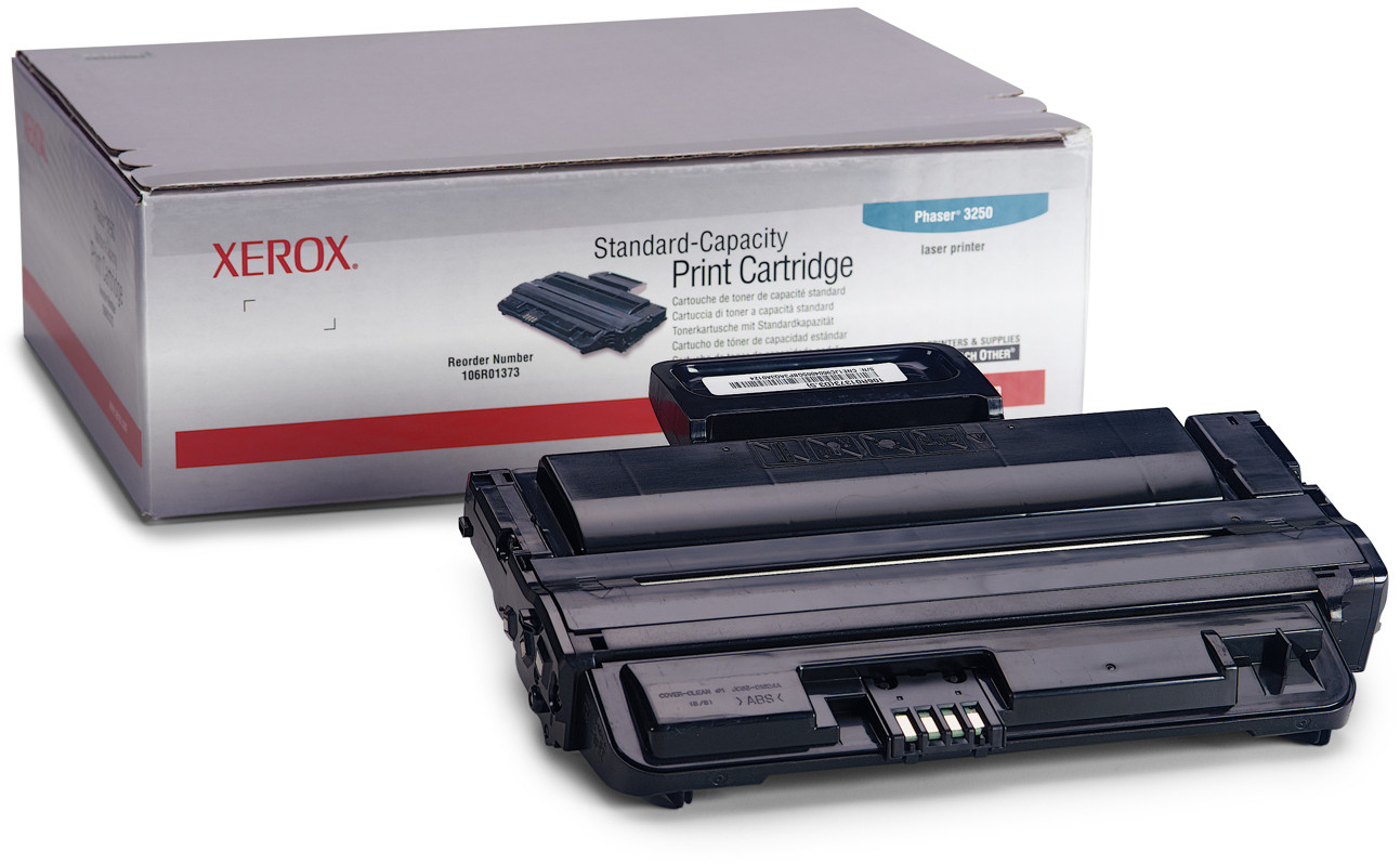 Toner, black, XEROX 106R01373