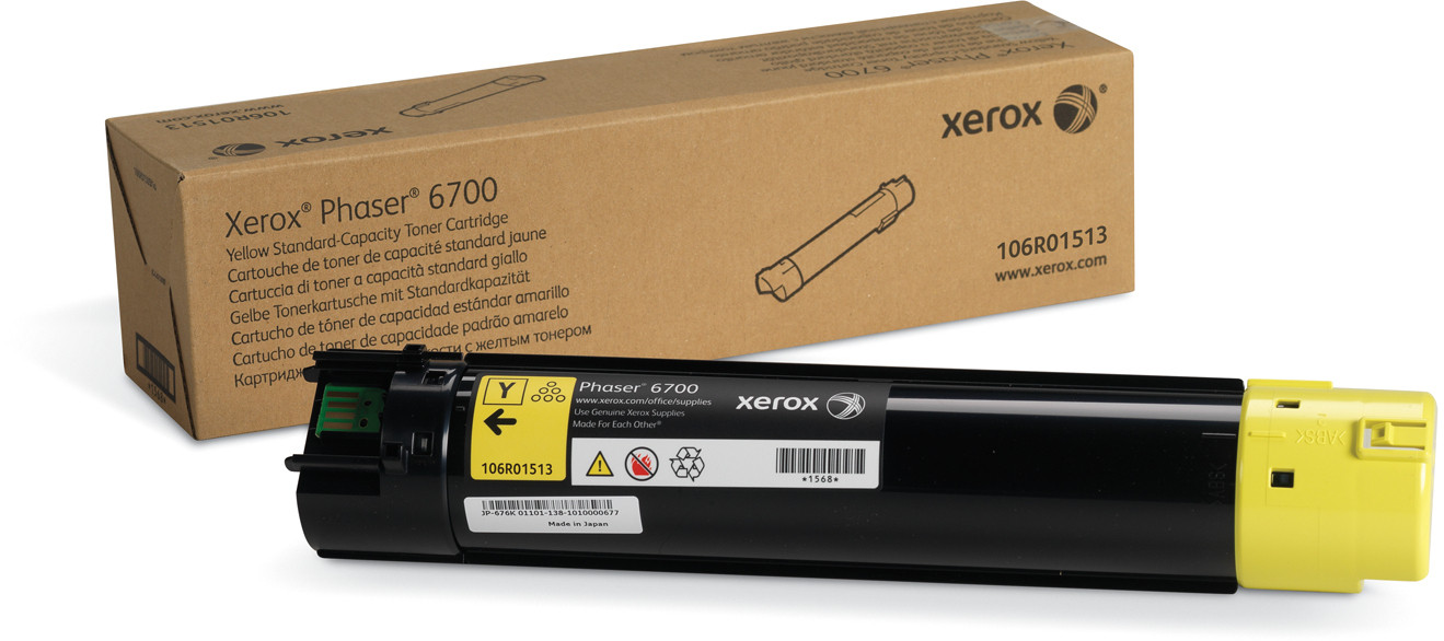 Toner, yellow, XEROX 106R01513