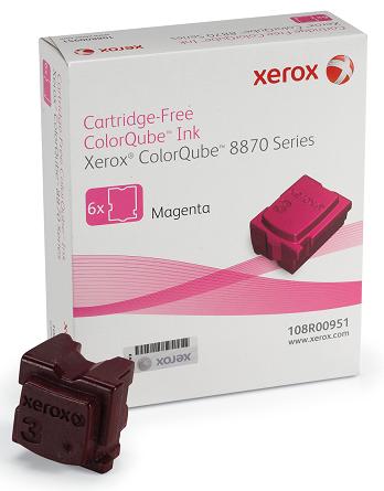 Cartus, magenta, 6 sticks, XEROX 108R00959