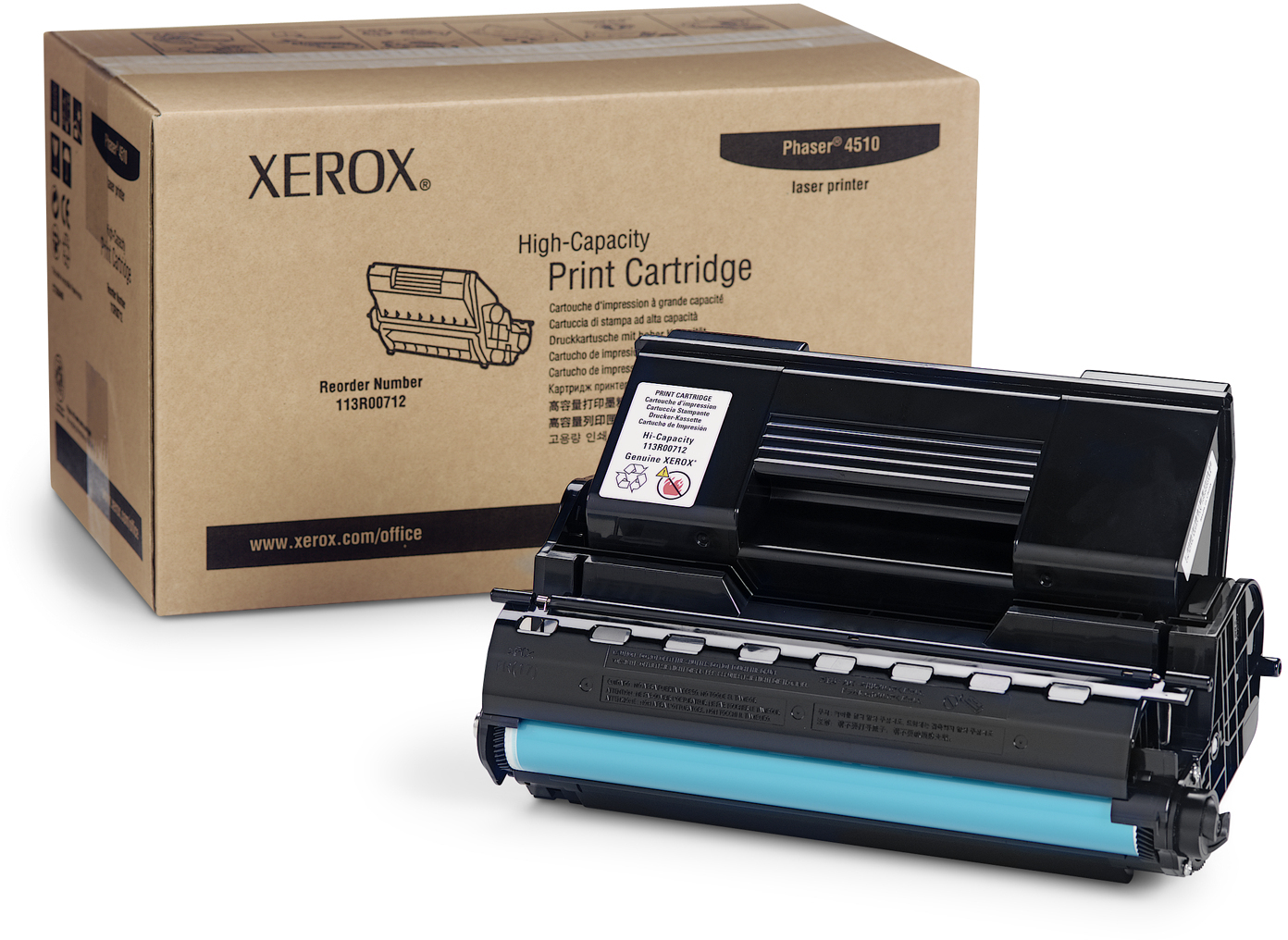 Toner, black, XEROX 113R00712