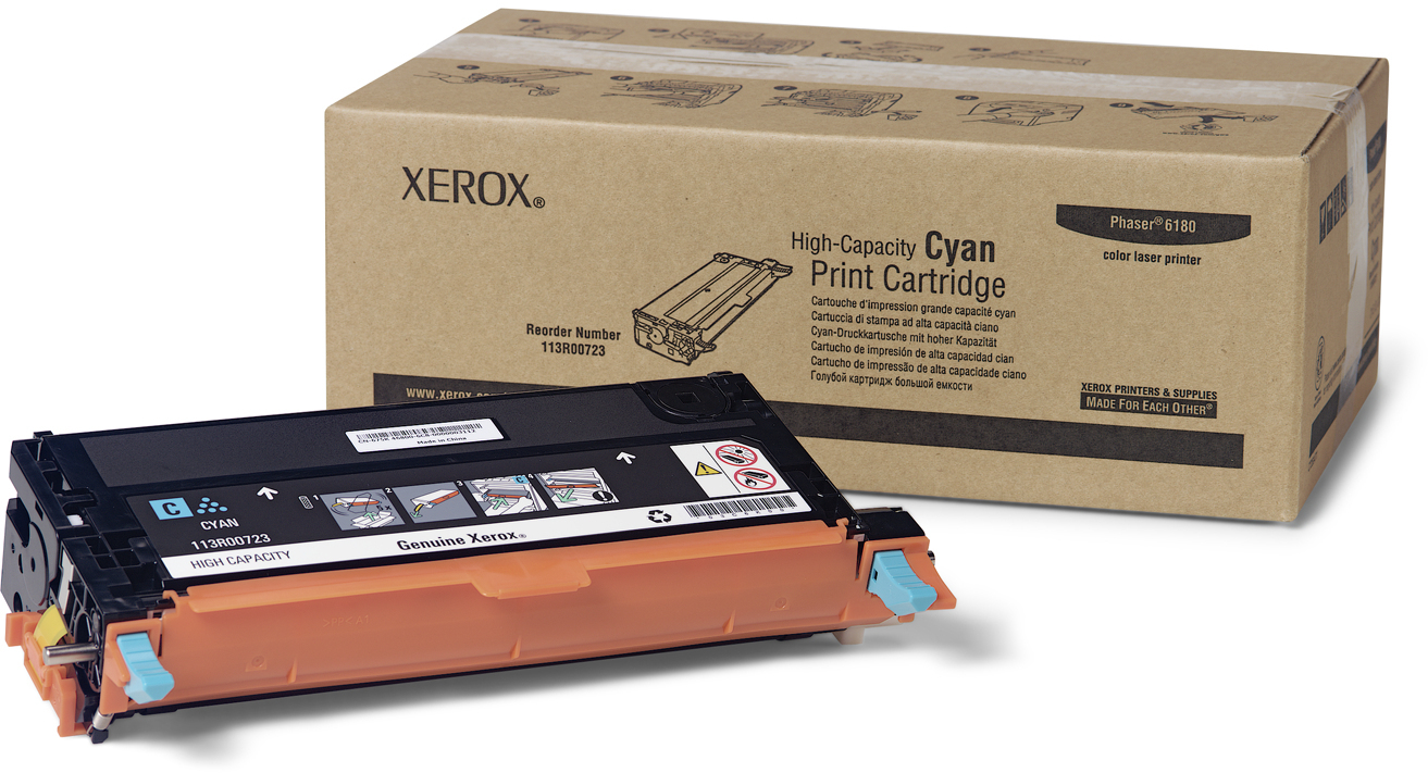 Toner, cyan, XEROX 113R00723