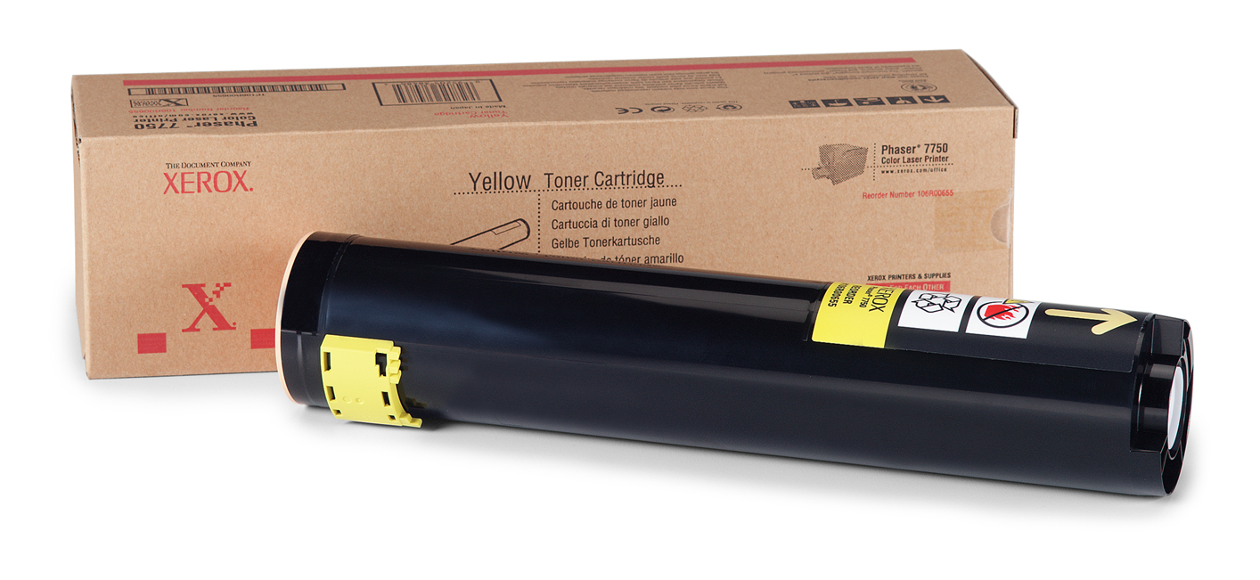 Toner, yellow, XEROX 106R00655