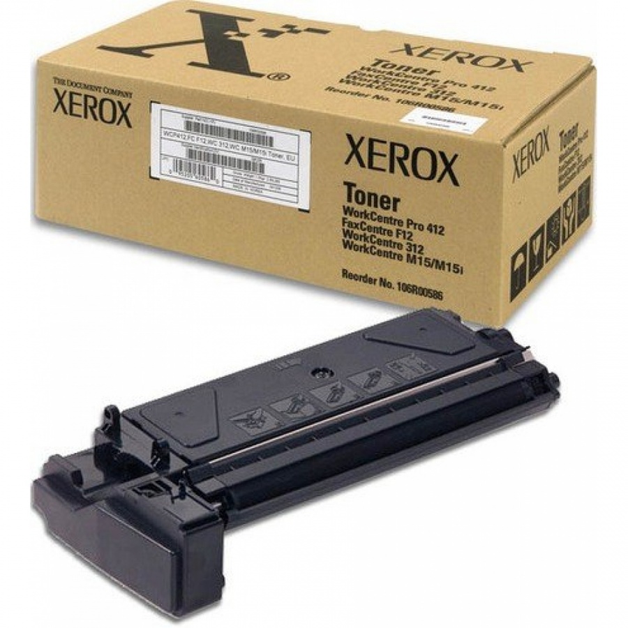 Toner, black, XEROX 106R00586