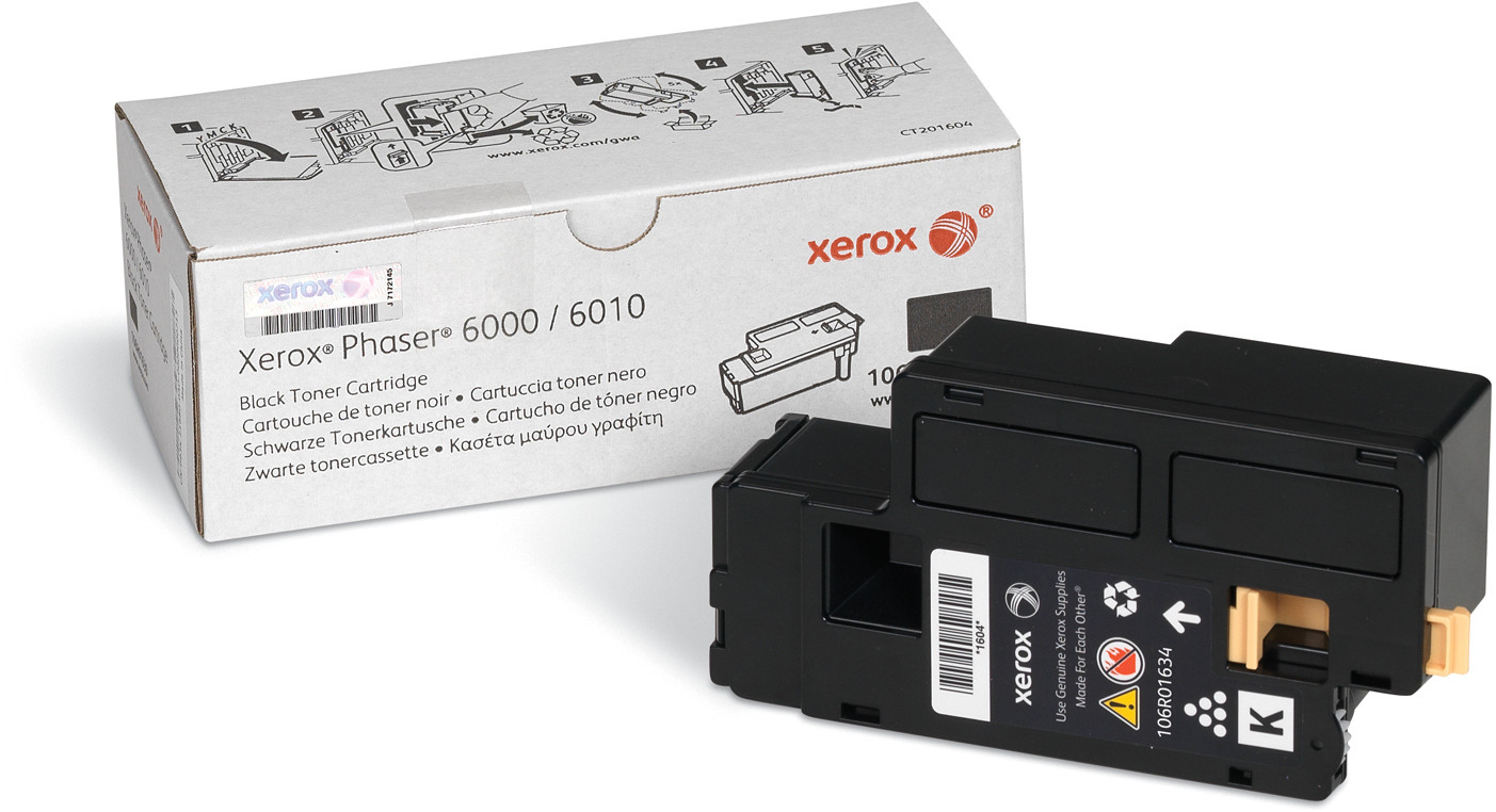 Toner, black, XEROX 106R01634