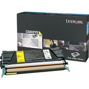 Toner, yellow, LEXMARK C5202YS